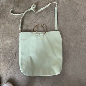 Sseko mint ring tote